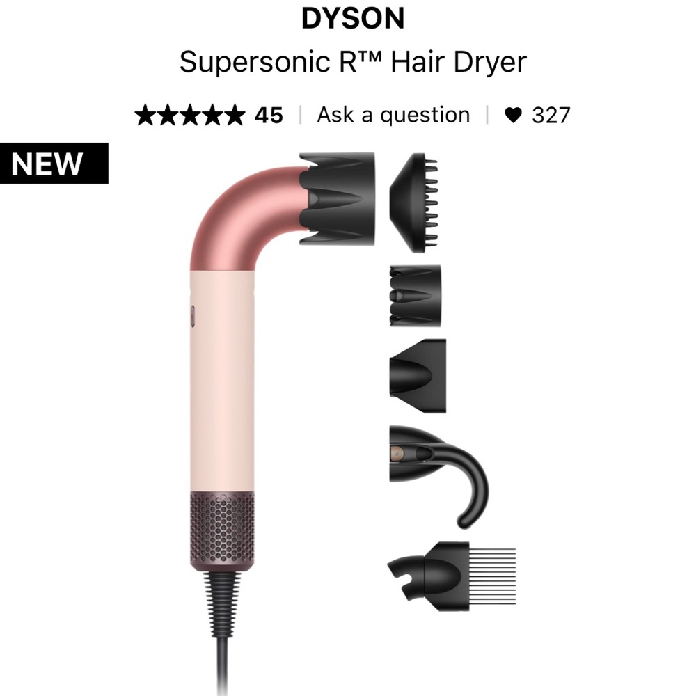 Dyson Supersonic R Hair Dryer NEW RELEASE